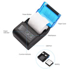 Thermal Printer, Mini Thermal Receipt Printers, Portable USB Receipt Bill Ticket Printer with 58mm Print Paper Roll