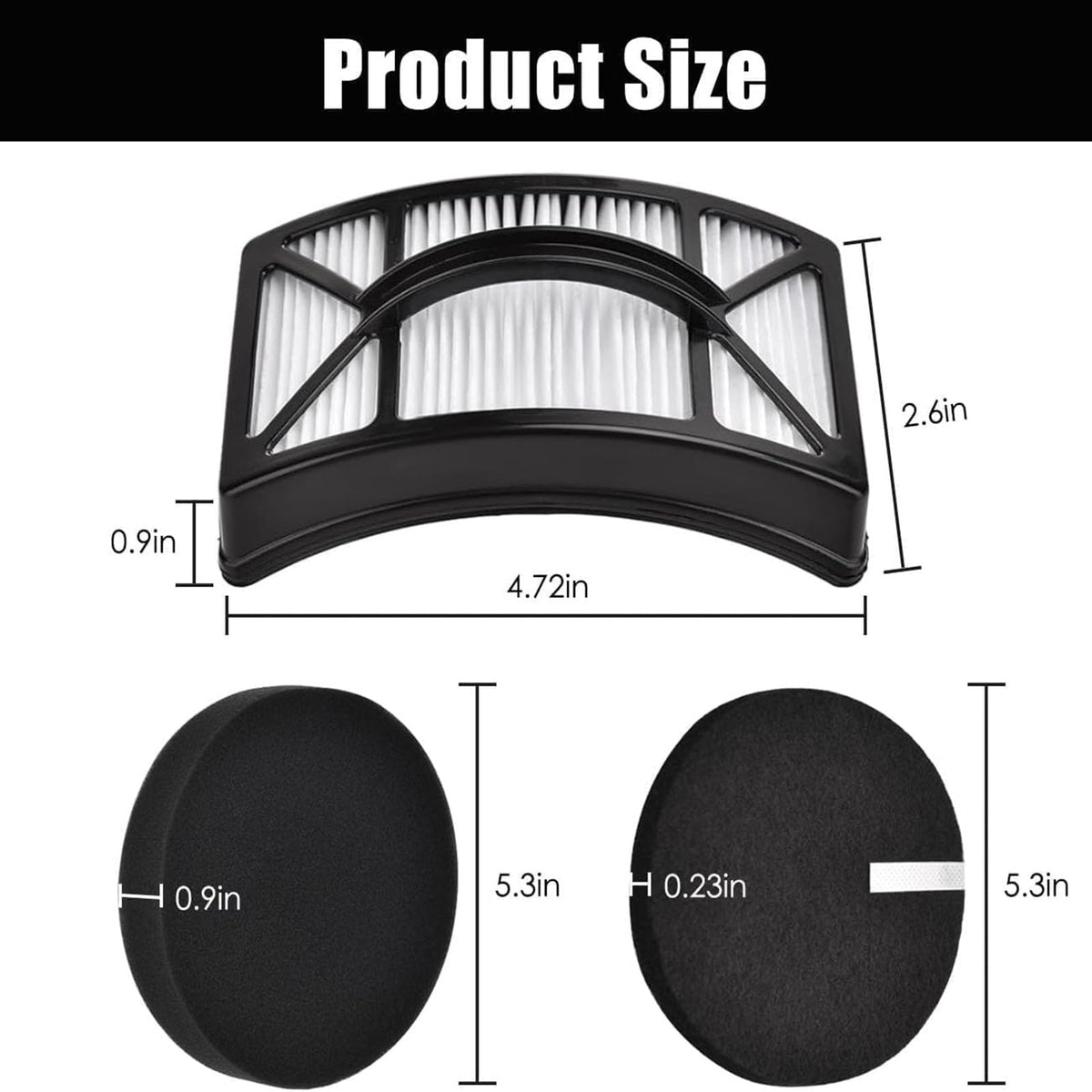 Filter Replacement for Bissell CleanView 2486 2487 2488 2489 2490 2491 2492