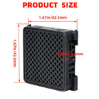 Wnhcrtd Refrigerator Carbon Air Filter, Compatible with Liebherr