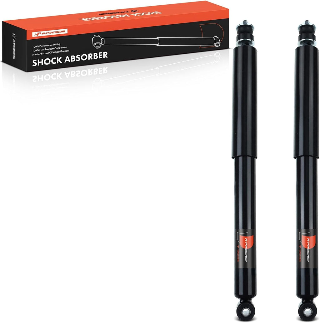 A-Premium Front Shock Absorbers, Set of 2 - Compatible with Jeep