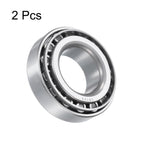 uxcell 2pcs 15123/15245 Tapered Roller Bearing Cone and Cup, 1.25" Bore x 2.4409" OD x 0.715" Thick, Chrome Steel Taper Bearing Set, ABEC-5