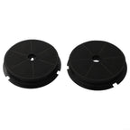 Round Active Charcoal Filter For Kitchen for exhaust Hoods 1015427 Range Hood Activated Carbon 190mm Round(2 PACK)