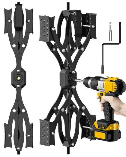 X-Shape Wheel Chocks Stabilizer for RV, Camper Tire Stabilizers Dual Axle