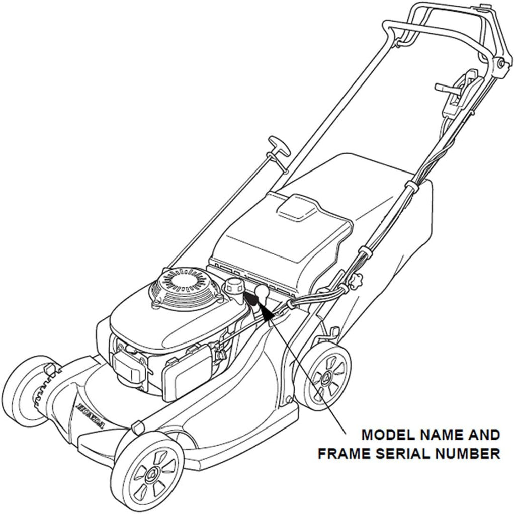 Genuine OEM Honda (HRR216K10VKAA) (HRR216K10VLAA) (HRR216K10VYAA) (HRR216K11VKAA) (HRR216K11VLAA) (HRR216K11VYAA) Walk-Behind Lawn Mower Engines Drive V-Belt