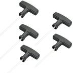 5pcs Engine Starter Handle, Lawn Mower Pull Cords 125cm Handle Pull Starter for Lawn Mower Gasoline Generator