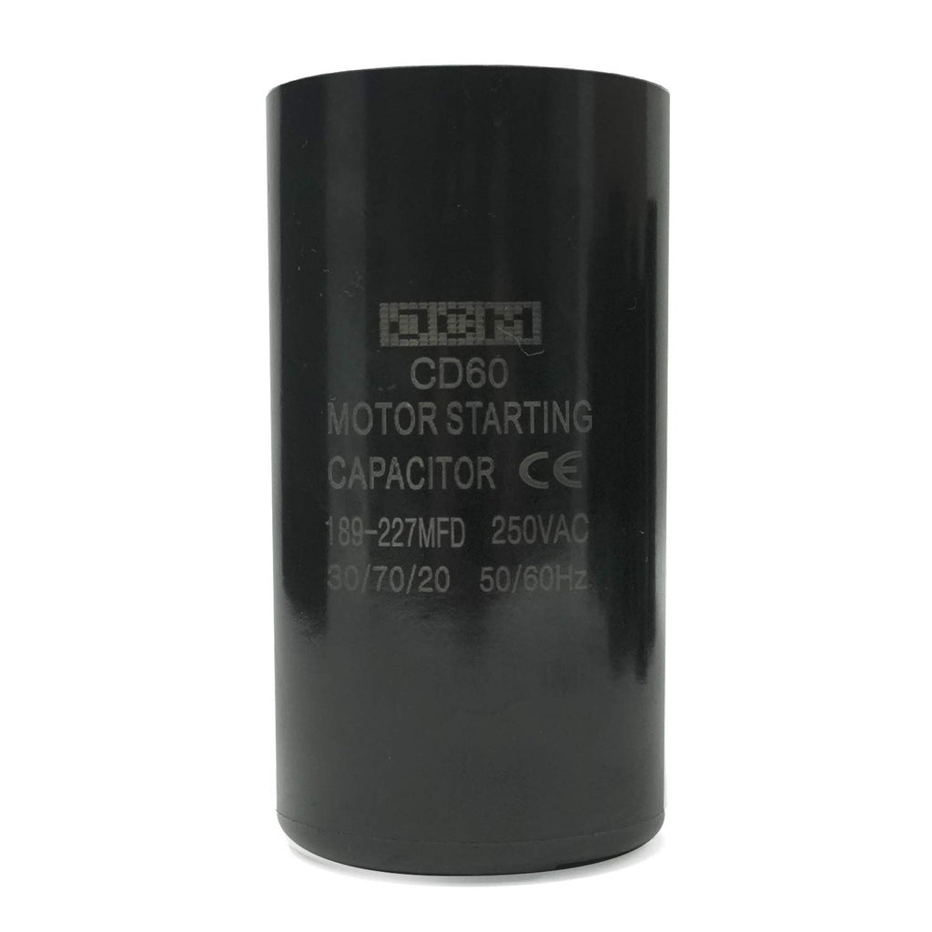 JCM CD60 Motor Start Capacitor 189-227 uF MFD 250V AC 50/60Hz Round