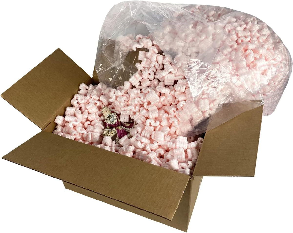 UOFFICE Anti Static Packing Peanuts 14 cuft. Industrial Shipping Void Fill