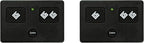 GC GHOST CONTROLS Heavy-Duty Automatic Gate Opener Kit for Swing Gates with Long-Range Gate Opener Remote - Model TDS2