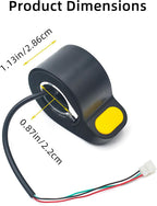 Thumb Throttle Accelerator Replacement for Ninebot Max G30