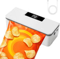 Mini Bag Sealer, 8 Adjustable Chip Sealer with Secure Lock, Cutter, Magnet