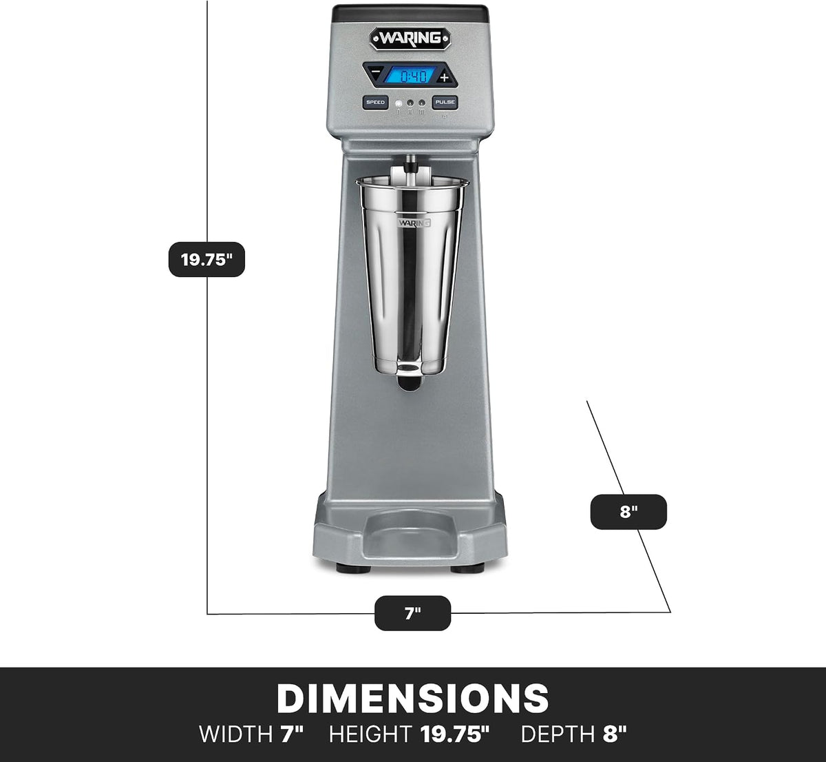 Heavy-Duty Single Spindle Drink Mixer