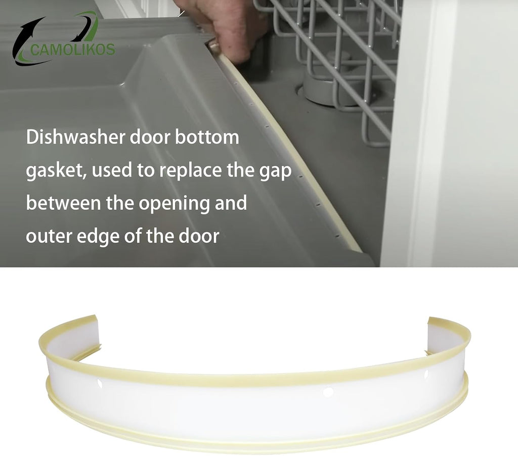 5304500204 Dishwasher Door Bottom Seal Replacement Part Compatible with Frigidaire Kenmore Crosley AP5962194 PS11703834 Dishwasher Bottom Door Gasket