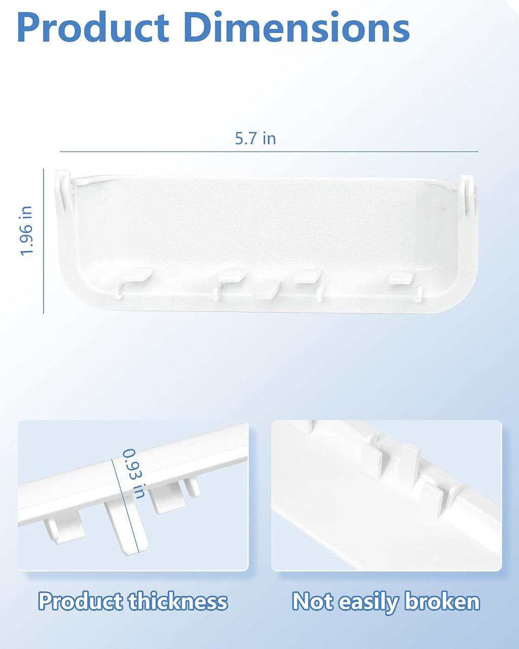 WED4616FW0 WED4850HW0 WED4950HW0 Dryer Door Handle Fit for Whirlpool