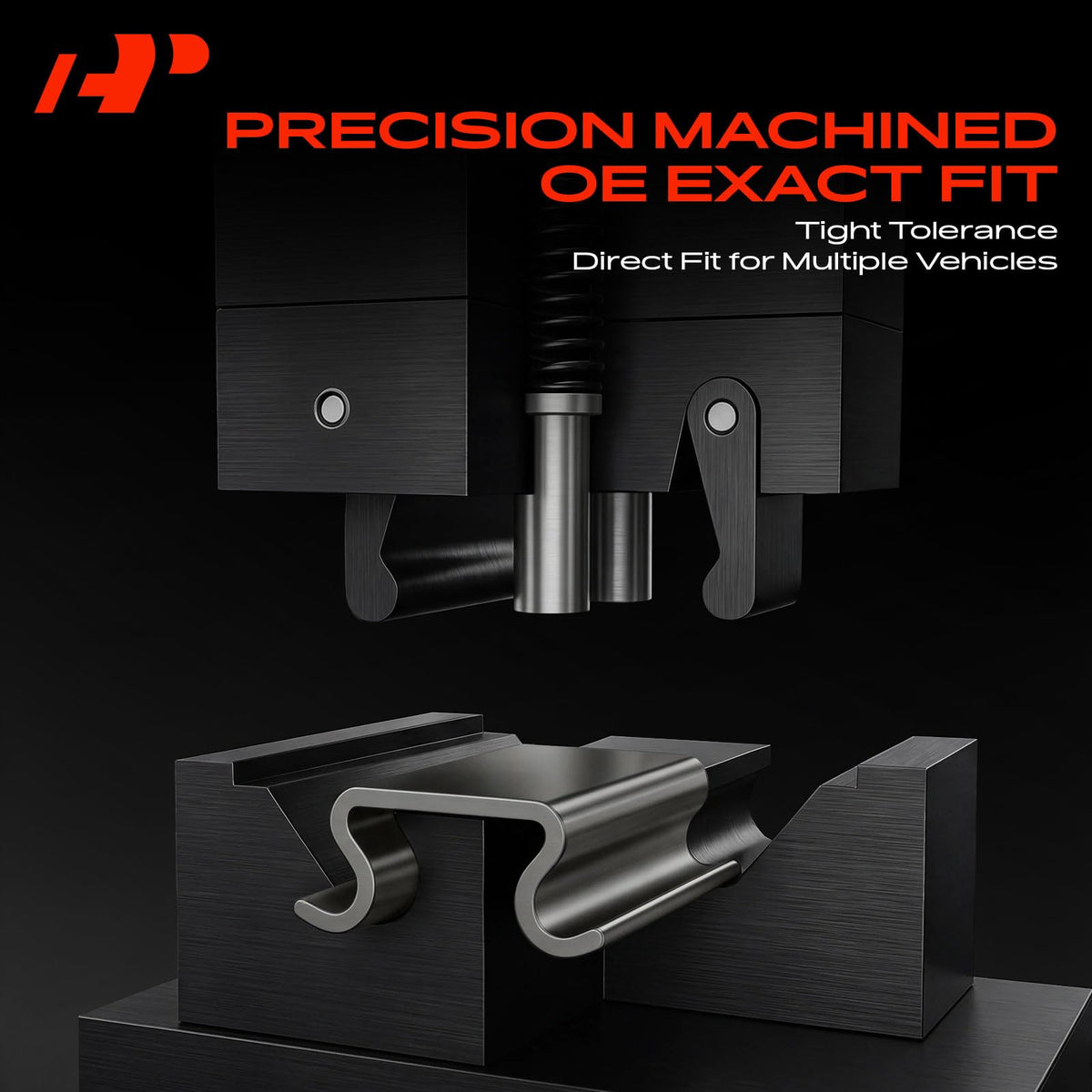 A-Premium Front Side Disc Brake Hardware Kit