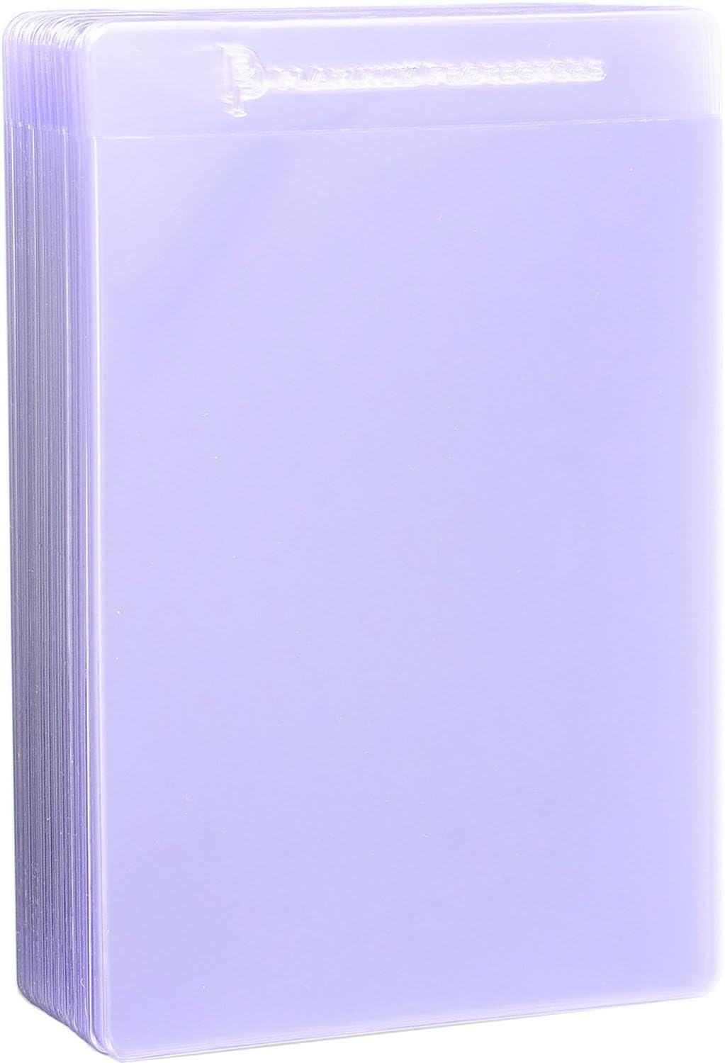 Semi-Rigid Card Holders for Graded Card Submissions for Standard Trading Cards (50 Pack)