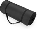 Extra Thick Exercise Yoga Mat with Carrying Strap
