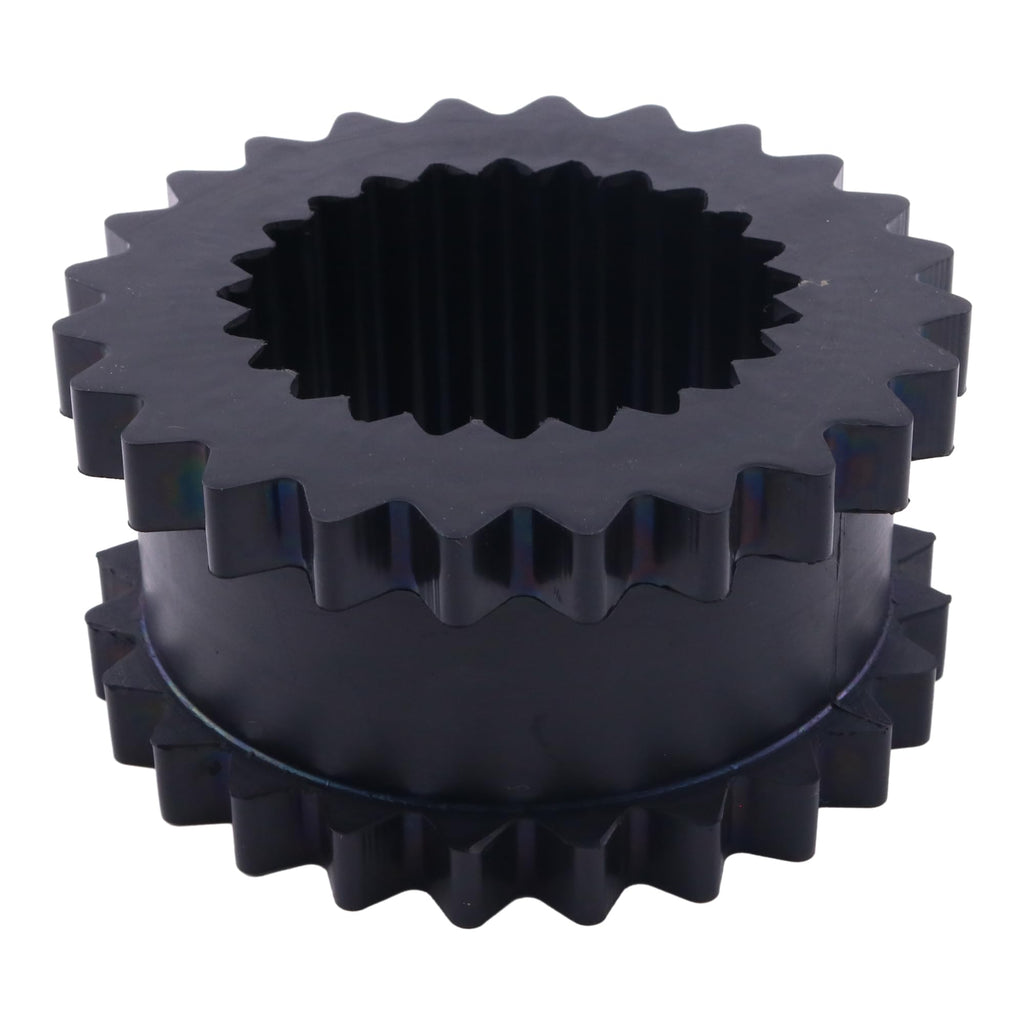 Demfec Coupling Sleeve Elastomer 9JE Compatible with S-Flex series, Solid Design, 6" OD, 3" Elastomer Length,1800 in-lbs Nominal Torque