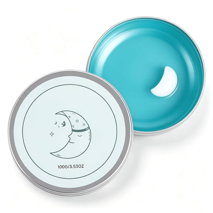 Moon‑Shaped Makeup Brush Cleaning Solid Soap, Efficient Removes Makeup Residues, Gentle Cleanser for Makeup Brushes