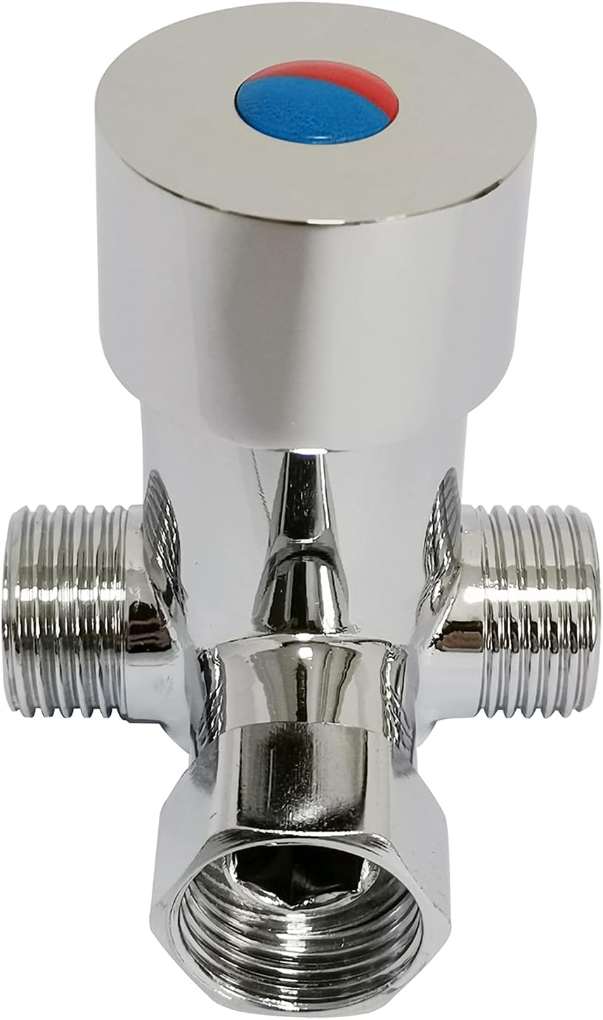 Hot & Cold Water Mixing Valve Temperature Control Mixer for Automatic Sensor Faucet
