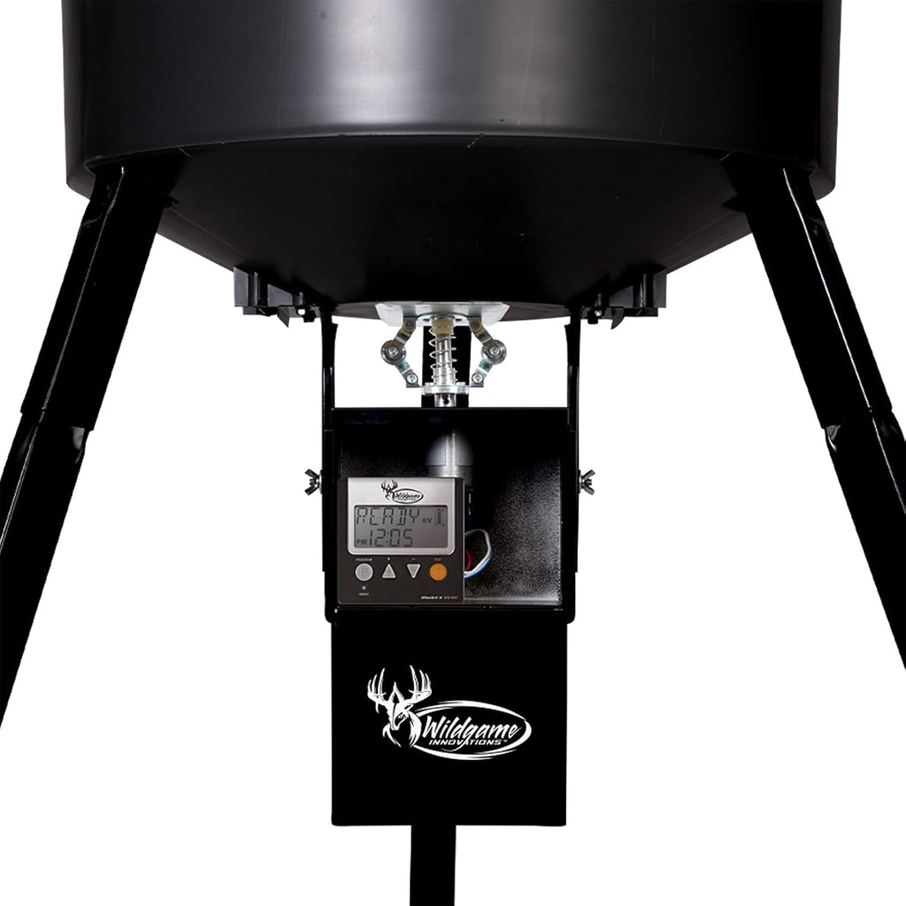 Evolution 40-Gallon Game Feeder Kit | Durable Weather-Resistant Varmint-Proof Deer Feeder with 270-Pound Capacity
