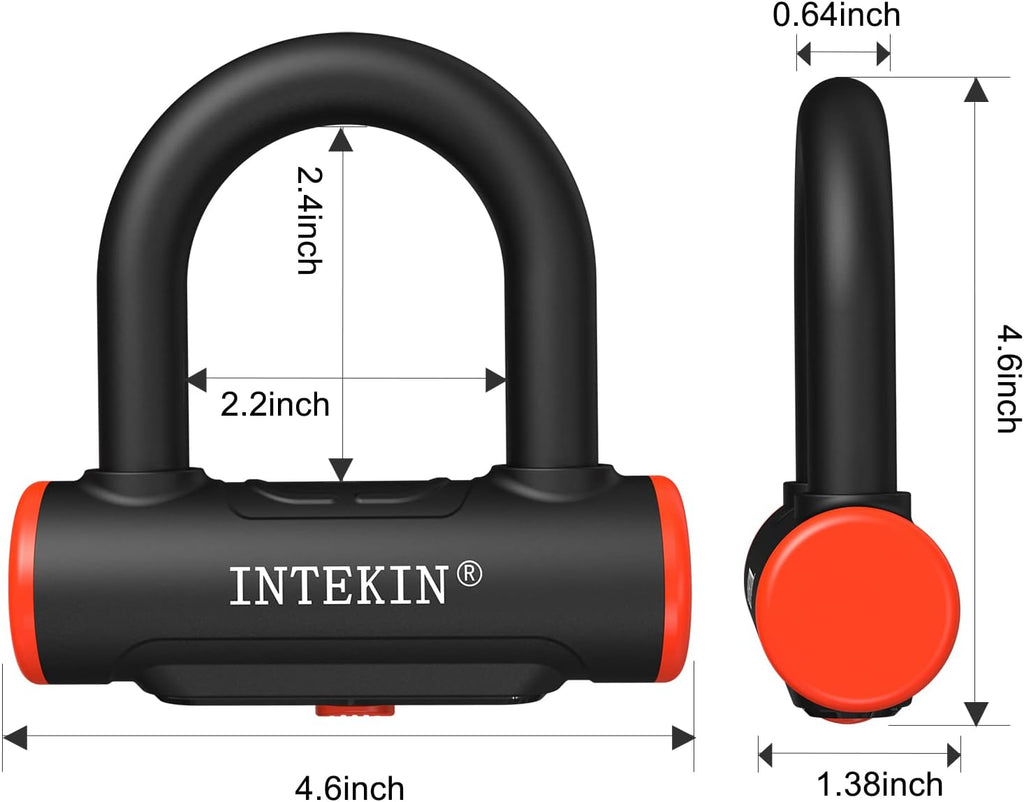 Motorcycle Lock 3.3FT/100cm Bicycle Chain Locks 8mm/10mm Thick Bike Lock Heavy Duty Security Chain Anti Theft with
