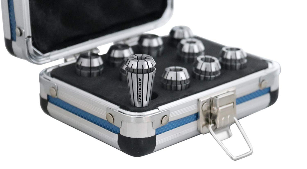 Accusize ER16 Collet Set, 1/32in-3/8in, 0223-0765