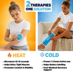 6 Piece Ice Packs for Injuries Reusable - Soft Ice Pack Flexible Cold Packs