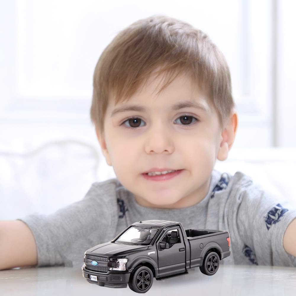 1/36 Scale F150 Pickup Truck Casting Car Model, Zinc Alloy Toy Car for Kids, Pull Back Vehicles Toy Car for Toddlers