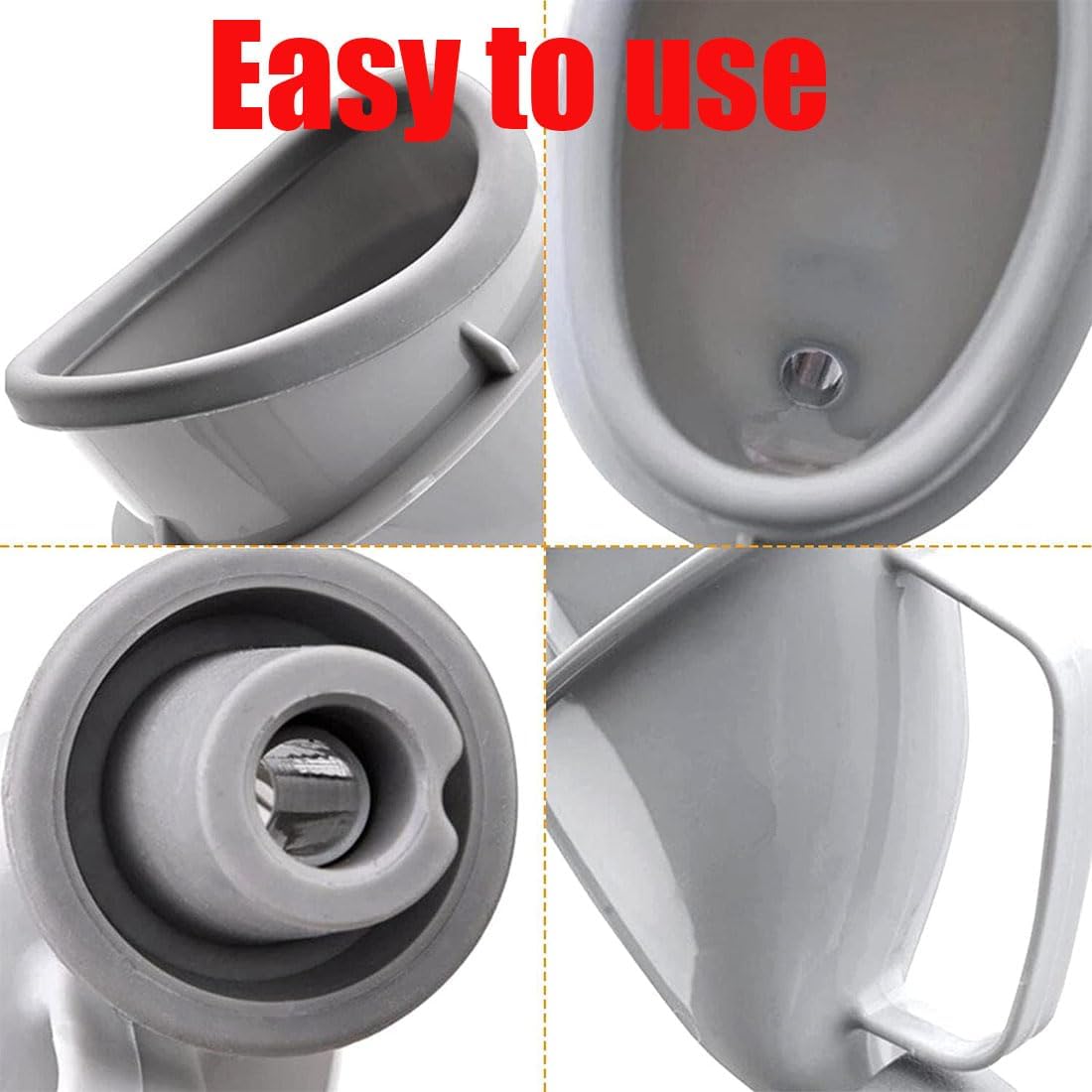 Unisex Urinal Urination Device Travel Portable Emergency Toilet, Outdoor Camping Car Urinal Funnel, Portable Urinally