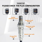 Sangyue 4PCS Oxygen Sensor (Only fit 2.7L Engine) Upstream + Downstream