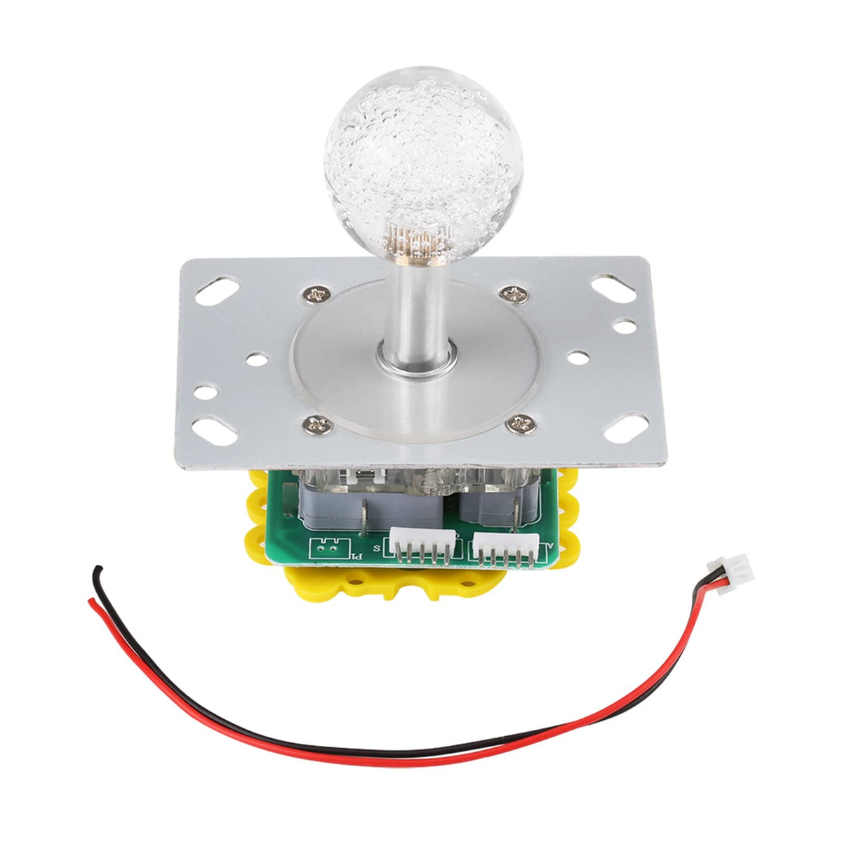 Led Joystick Arcade, Colorful Shinning Illuminated Joystick Switchable from 4 to 8 Way Operation for Video Game