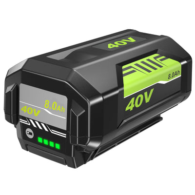 Upgraded to 8000mAh Replacement for Ryobi 40V Battery OP4075A (Green)