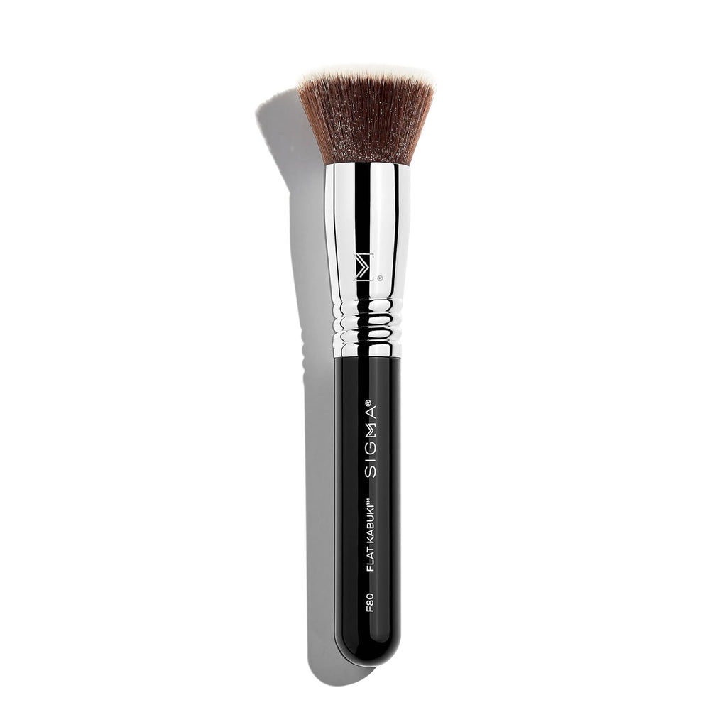 F80 Flat Kabuki Brush - Makeup Brush for Liquid and Cream