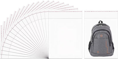 18x24 Clear Poly Bags 100ct Large Self Sealing Cello Bag Self Adhesive Plastic Bags 1mil for Apparel Clothing Gifts