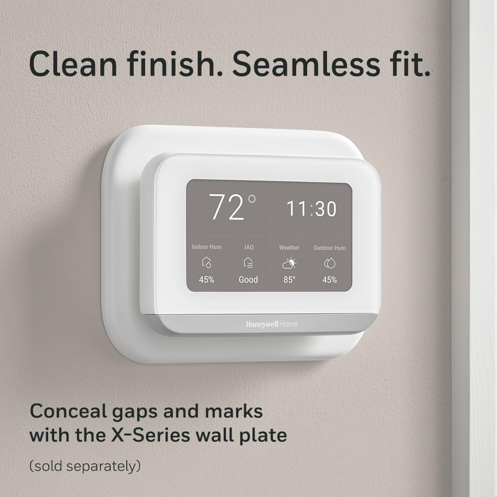 X7B Smart Wi-Fi Programmable Thermostat | Humidity Monitoring, 4.3" Customizable Touchscreen Display, Energy Star