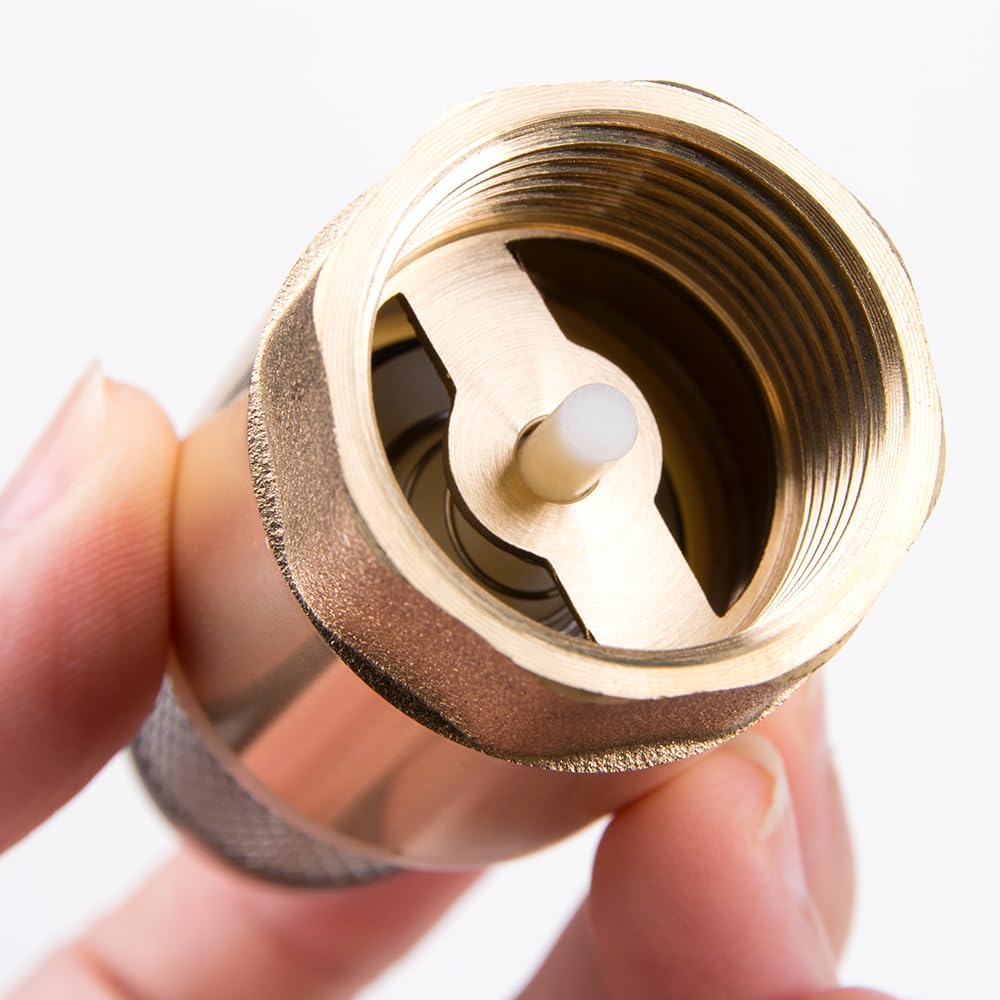 3/4" DN20 Brass Foot Valve with Filter Water Pump Bottom Valve