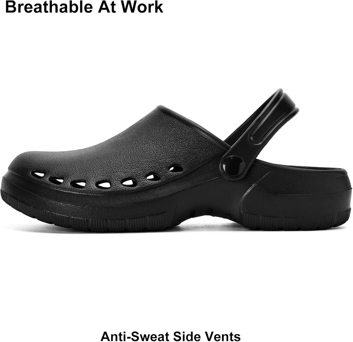 Breathable Work Clogs Slip Resistant Garden Shoes for Kitchen Nurse