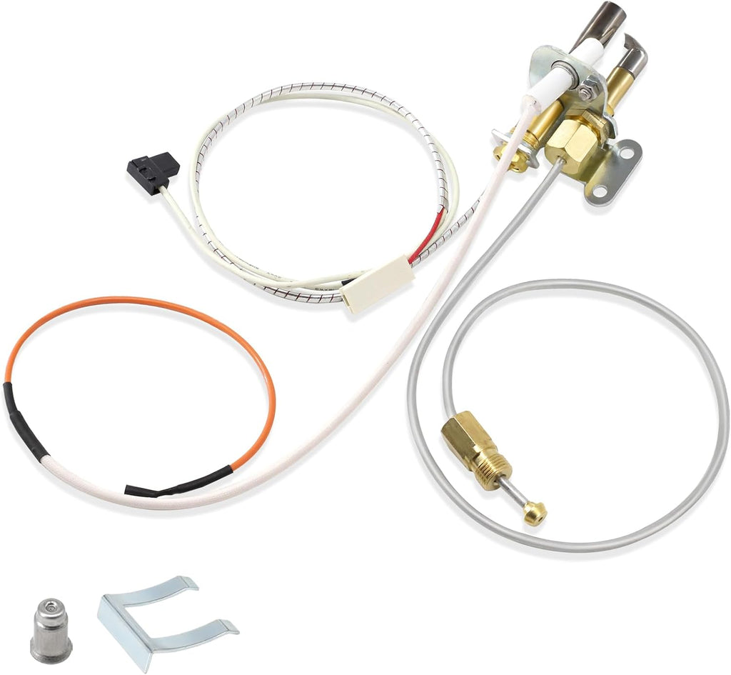 Hiorucet 233-47845-05 233-47845-03A Water Heater Pilot Assembly for Bradford White Water Heater, 415-47845-05 Pilot Assembly for Honeywell Natural Gas Water Heater CS8840A1-1041, Replace 233-47845-02A