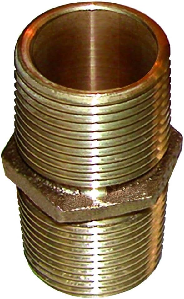 Bronze Pipe Nipple - 1/2" NPT