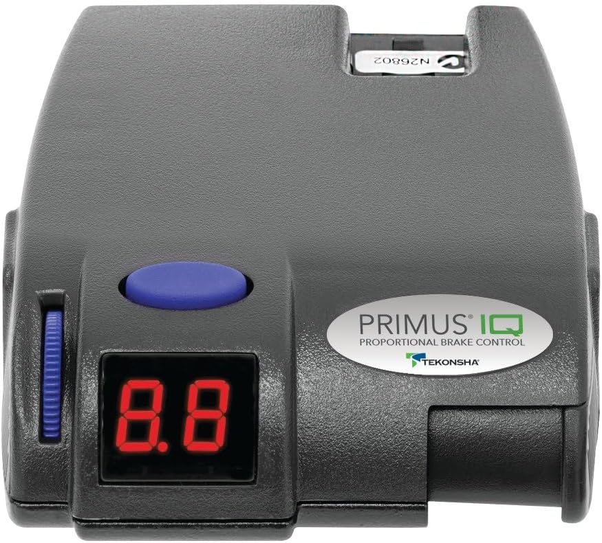 90160 Primus IQ, Proportional Brake Controller for Trailers with 1-3 Axles, compatible with Ford, GM, Chevy, Dodge