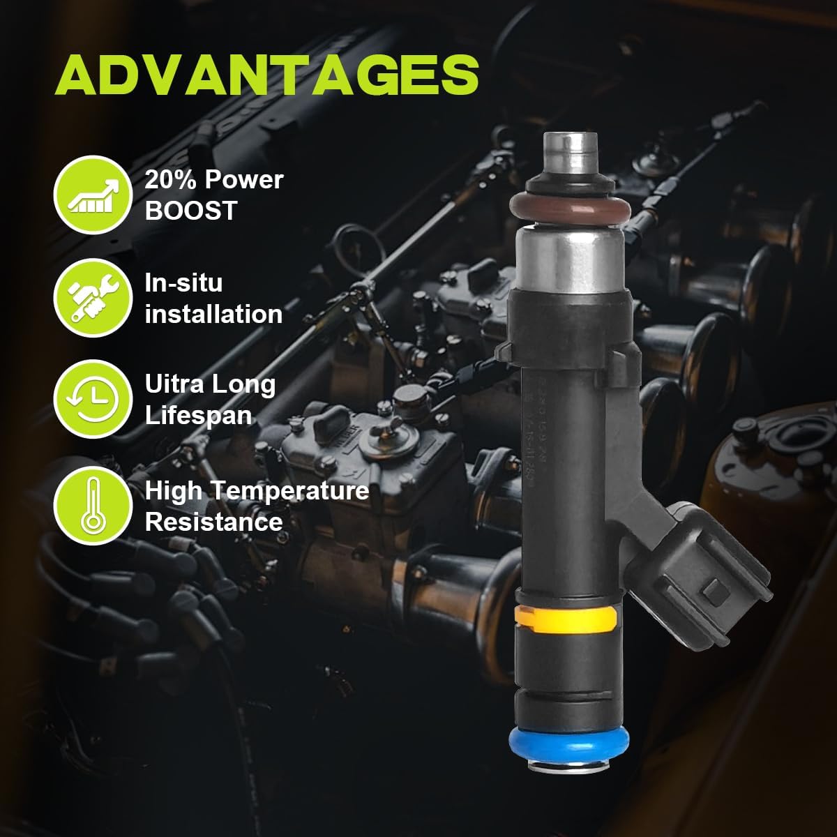 Fuel Injector For Mazda 3 2004 2005 2006 2007 2008 2009 2010 2011 2012 2013