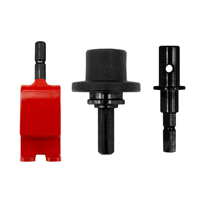 42494 Quick Connect Kit for Eskimo Ice Fishing Auger Drill Adapter | Ice Anchor Drill Adapter with Impact-Style