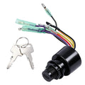 Boat Ignition Switch 3 Position 6 Wire Push to Choke for Outboard