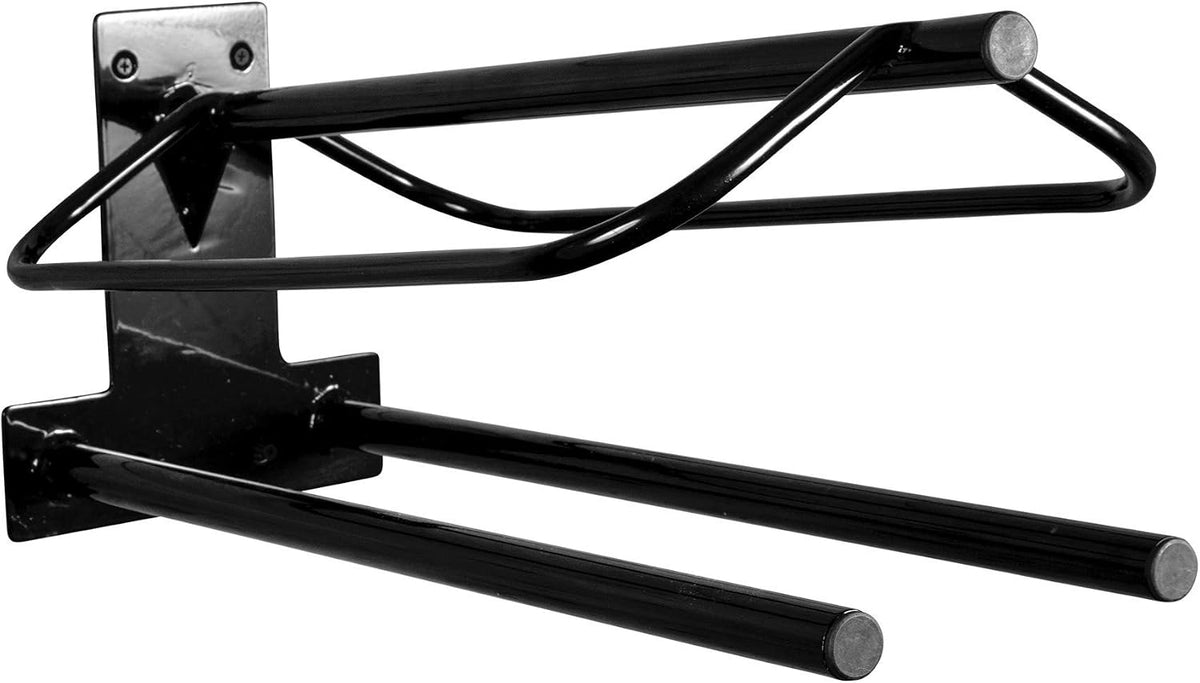 Saddle Rack with Pad Bar for Horse Enthusiast | Heavy-Duty Saddle Rack Wall Mount | Western & English Saddle Rack |