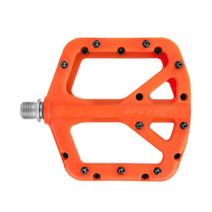Mountain Bike Pedals, Non-Slip MTB Nylon Composite Flat Pedals