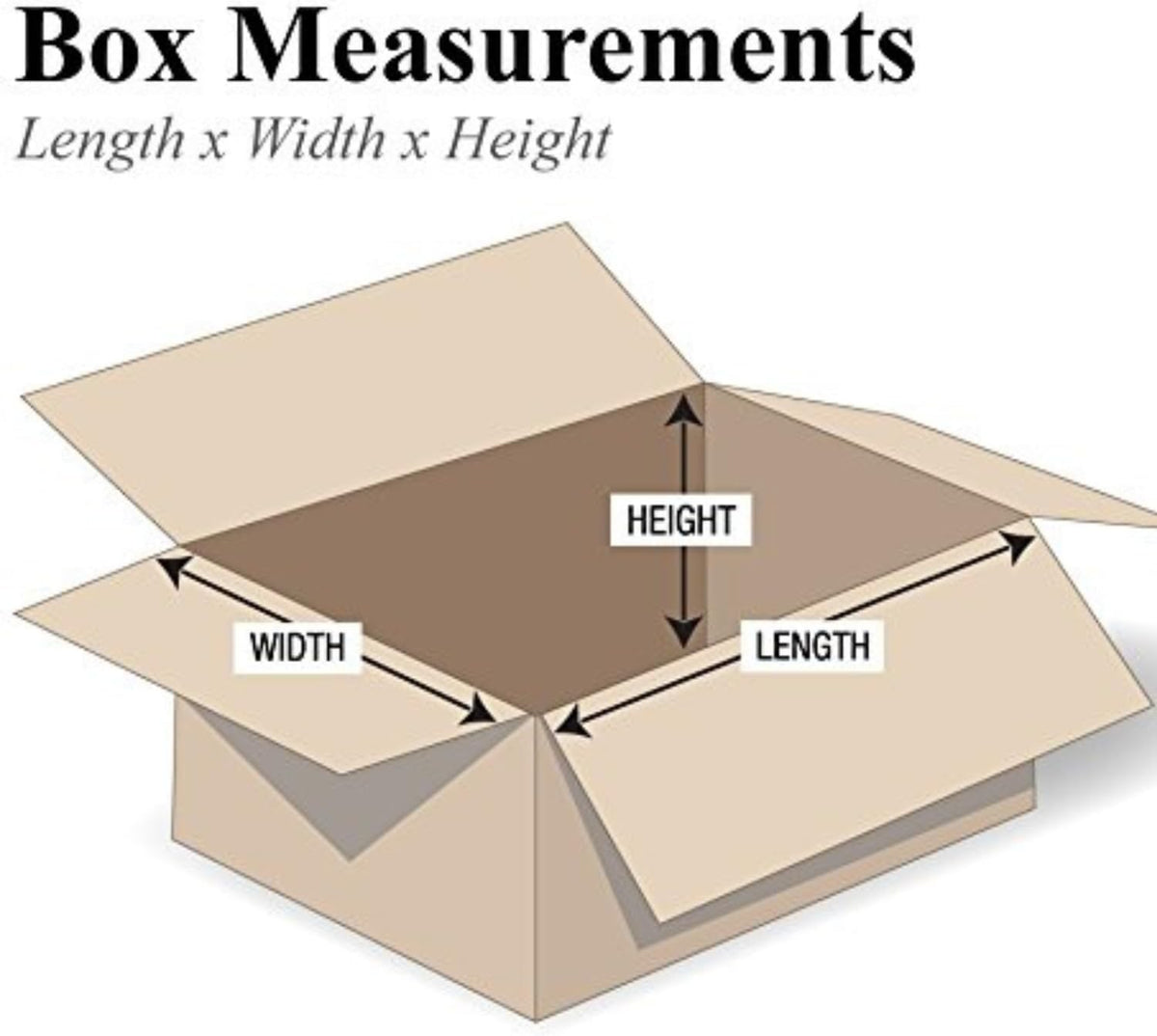 15"L x 12"W x 10"H Medium Shipping Boxes (25-Pack) | Kraft Corrugated Cardboard Boxes for Packing, Moving and