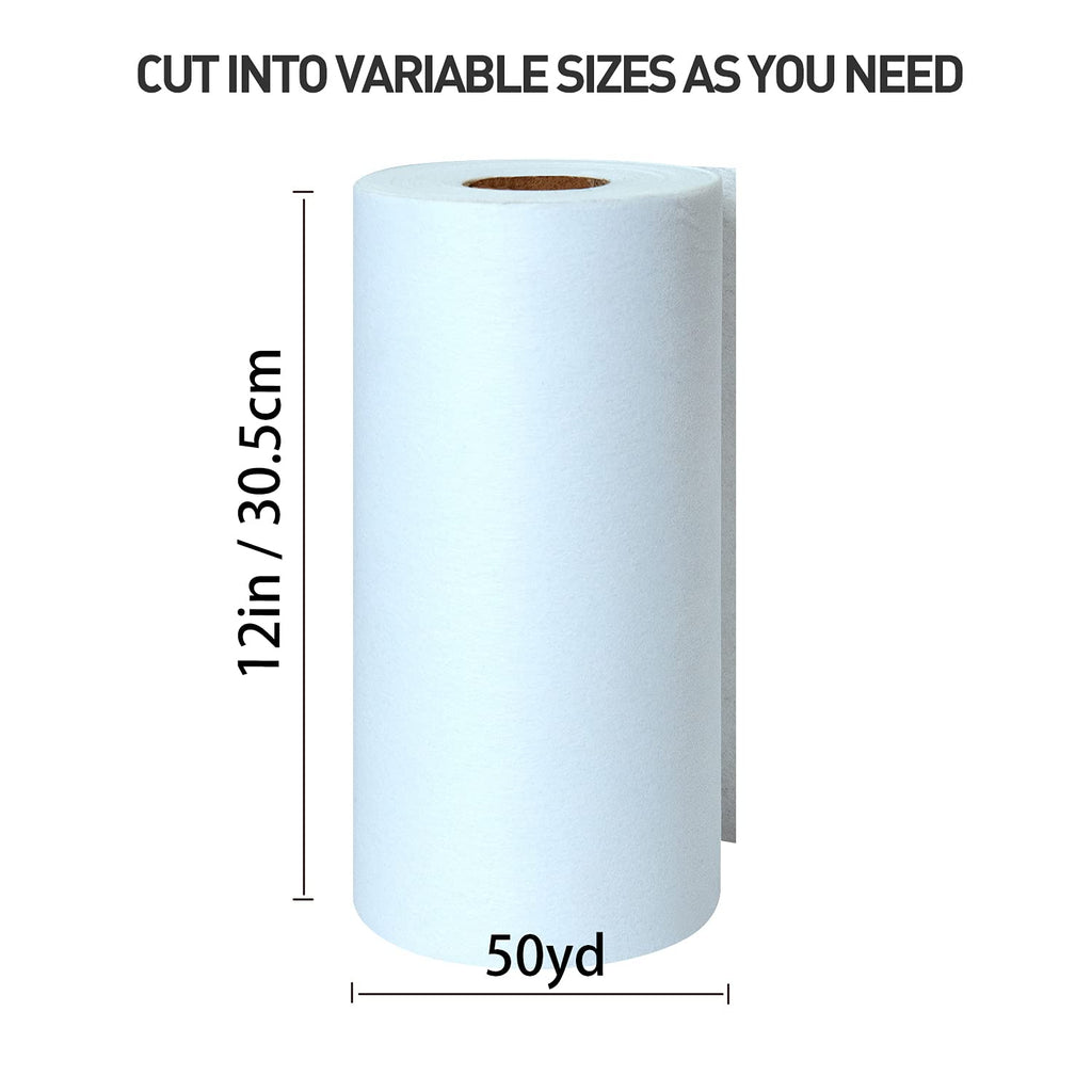 No Show Mesh Machine Embroidery Stabilizer Backing 12" x 50 Yd/roll