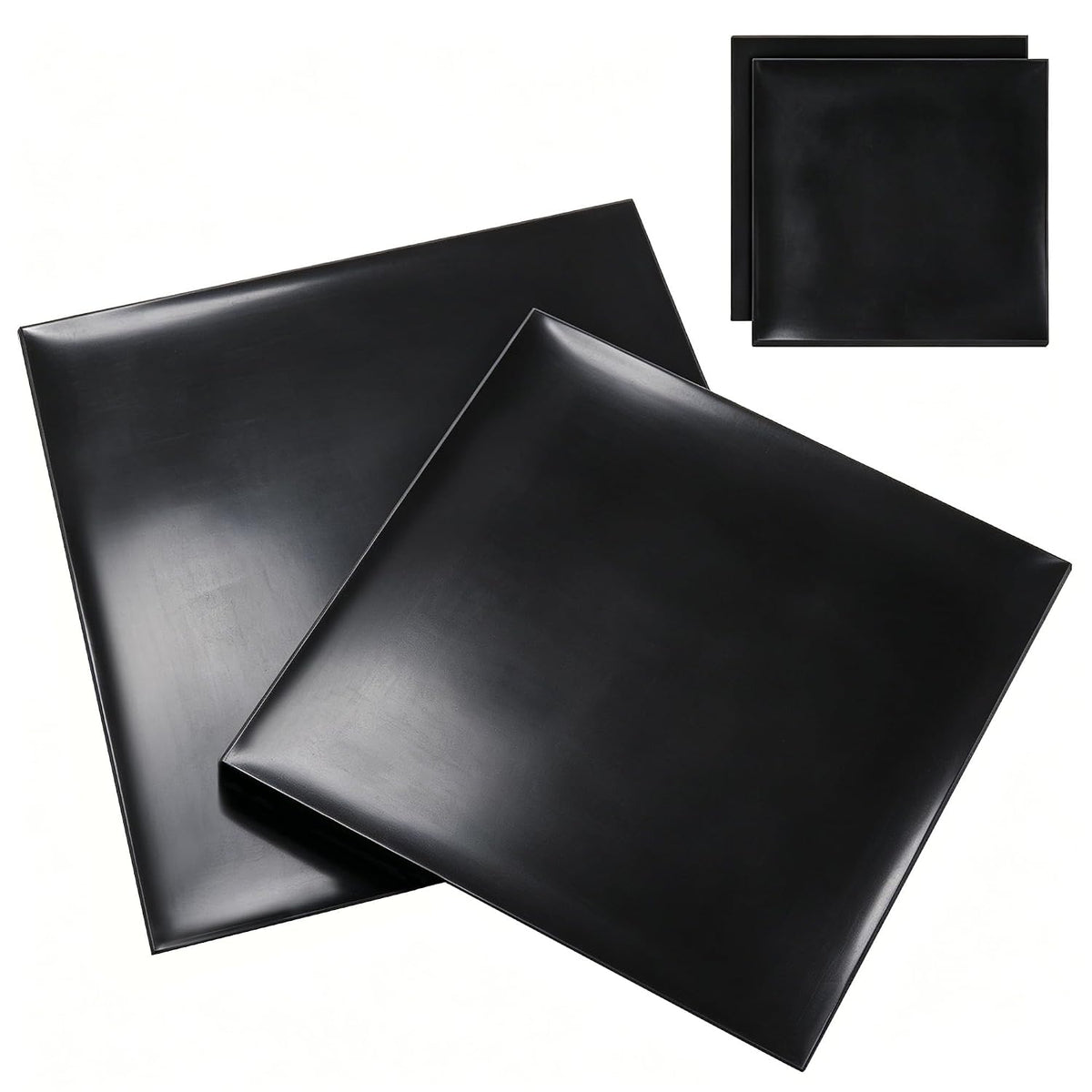 Neoprene Rubber Sheet, Rubber Gasket Material 1mm&1.4mmx11.8 x11