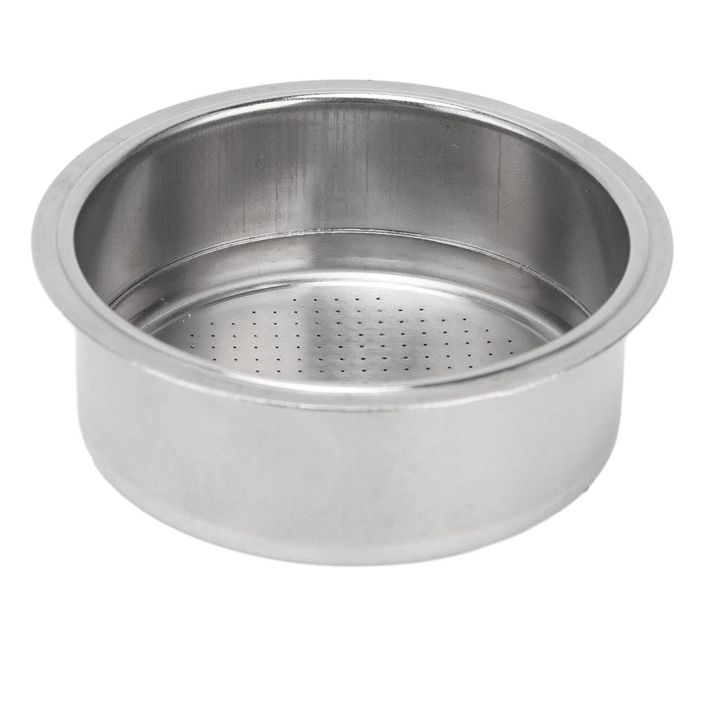 Stainless Steel Coffee 2 Cup Pressurized Filter Basket Strainer, for Small and Convenient Brewing, Reusable and with Good Filtering Effect