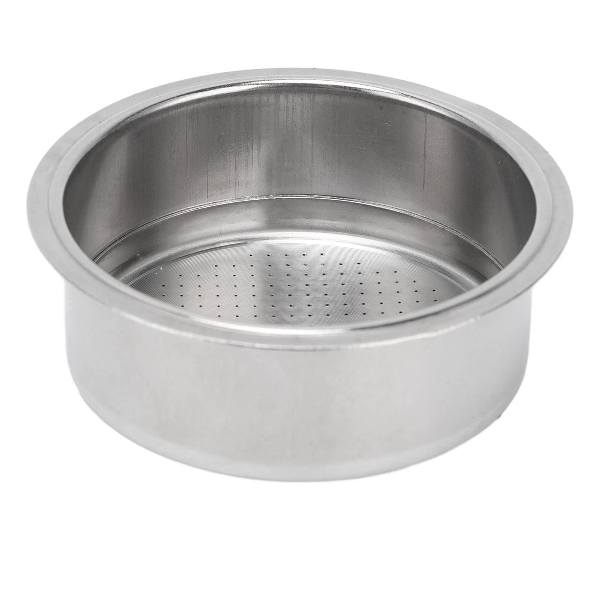 Stainless Steel Coffee 2 Cup Pressurized Filter Basket Strainer, for Small and Convenient Brewing, Reusable and with Good Filtering Effect